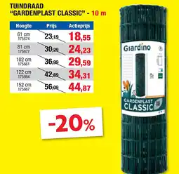 Hubo TUINDRAAD “GARDENPLAST CLASSIC” - 10 m aanbieding