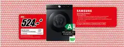 MediaMarkt Samsung WW11DB7B34GBU3 Wasmachine aanbieding