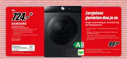 MediaMarkt Samsung DV90DB7845GBU3 Warmtepompdroogkast aanbieding