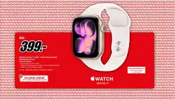 MediaMarkt Watch Series 11 GPS - 42mm Rose Gold Aluminium Case Smartwatch aanbieding