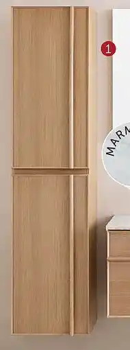 Zelfbouwmarkt BADKAMERMEUBEL FELIX [ 1 ] KOLOMKAST aanbieding