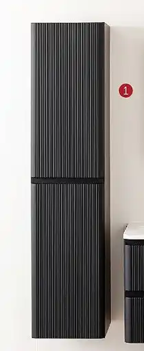 Zelfbouwmarkt BADKAMERMEUBEL JULIA [ 1 ] KOLOMKAST aanbieding