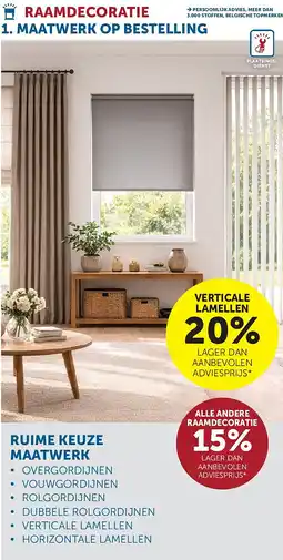 Zelfbouwmarkt RUIME KEUZE MAATWERK aanbieding