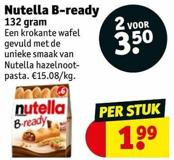 Kruidvat Nutella b-ready aanbieding