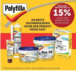 Zelfbouwmarkt DE BESTE VOORBEREIDING VOOR EEN PERFECT RESULTAAT aanbieding