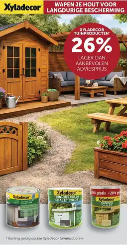 Zelfbouwmarkt WAPEN JE HOUT VOOR LANGDURIGE BESCHERMING aanbieding