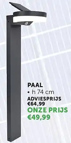 Zelfbouwmarkt PAAL aanbieding