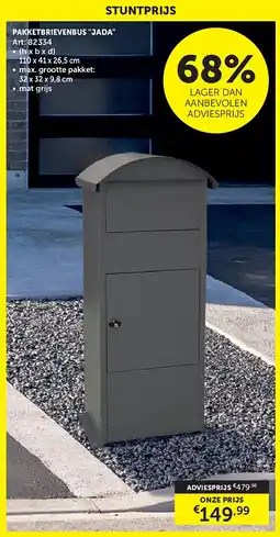 Zelfbouwmarkt PAKKET BRIEVENBUS JADA aanbieding