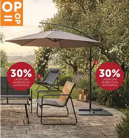 Zelfbouwmarkt HANGPARASOL aanbieding