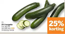 Albert Heijn AH Courgette aanbieding