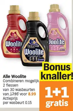 Albert Heijn Alle Woolite aanbieding