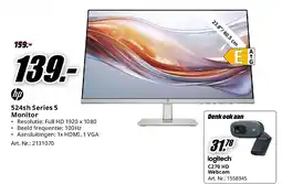 MediaMarkt Hp 524sh Series 5 Monitor aanbieding