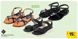 Carrefour Sandalen voor dames aanbieding