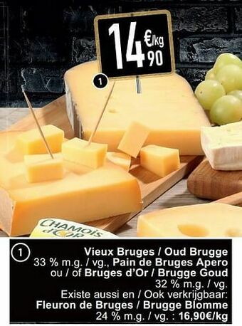 Cora Vieux bruges - oud brugge pain de bruges apero ou - of bruges d’or - brugge goud aanbieding
