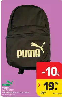 Carrefour Rugzak aanbieding