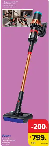 Carrefour Steelstofzuiger V16 Piston Animal Submarine aanbieding