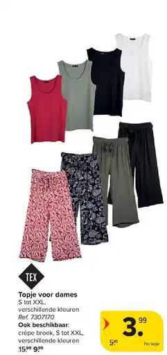 Carrefour Topje voor dames aanbieding