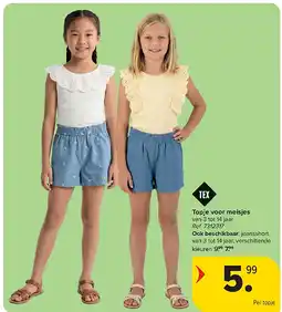 Carrefour Topje voor meisjes aanbieding