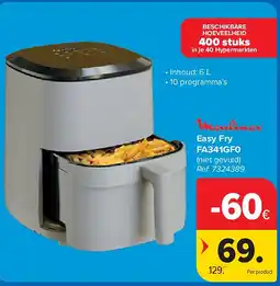 Carrefour Easy Fry FA341GF0 aanbieding