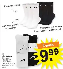 Albert Heijn Nike sokken aanbieding
