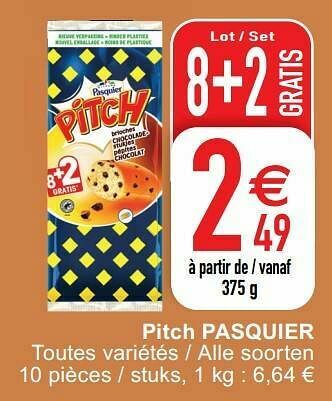 Cora Pitch pasquier aanbieding