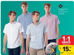 Carrefour Hemd voor heren aanbieding