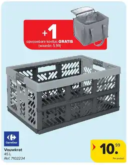 Carrefour Vouwkrat aanbieding