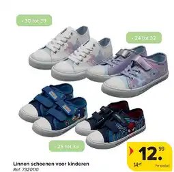 Carrefour Linnen schoenen voor kinderen aanbieding