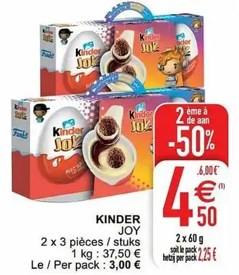 Cora Kinder joy aanbieding