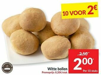 Intermarché Witte bollen aanbieding