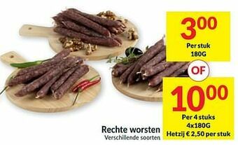 Intermarché Rechte worsten aanbieding