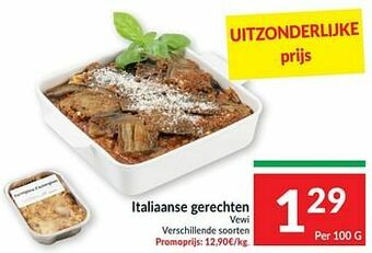 Intermarché Italiaanse gerechten vewi aanbieding