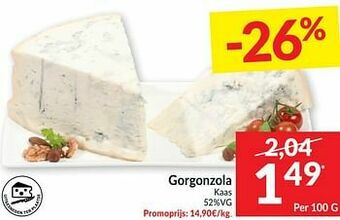 Intermarché Gorgonzola kaas aanbieding