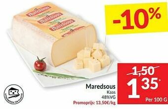 Intermarché Maredsous kaas aanbieding