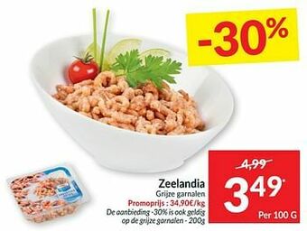 Intermarché Zeelandia grijze garnalen aanbieding