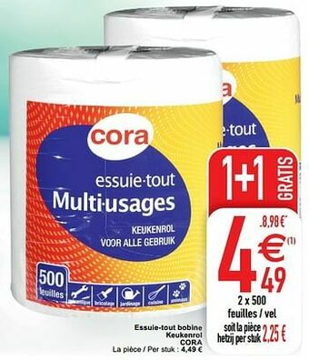 Cora Essuie-tout bobine keukenrol cora aanbieding