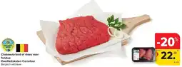 Carrefour Chateaubriand of vlees voor fondue Kwaliteitsketen Carrefour aanbieding