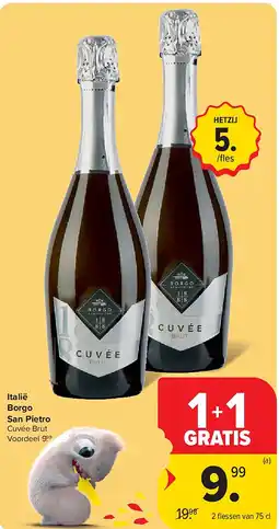 Carrefour Italië Borgo San Pietro aanbieding