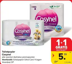 Carrefour Toiletpapier Cosynel aanbieding
