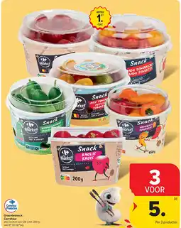 Carrefour Groentesnack Carrefour aanbieding