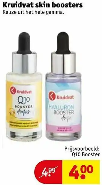 Kruidvat Q10 booster aanbieding
