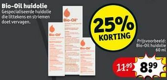 Kruidvat Bio-oil huidolie aanbieding