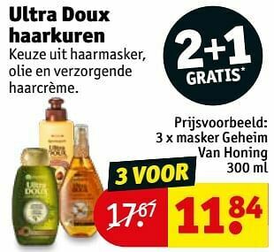 Kruidvat Masker geheim van honing aanbieding