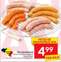 Intermarché Worstenfestival aanbieding