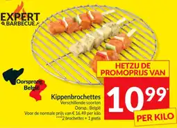 Intermarché Kippenbrochettes aanbieding
