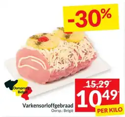 Intermarché Varkensorloffgebraad aanbieding