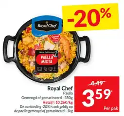 Intermarché Royal Chef Paella aanbieding