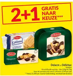Intermarché Delacre of Délichoc Koekjes aanbieding