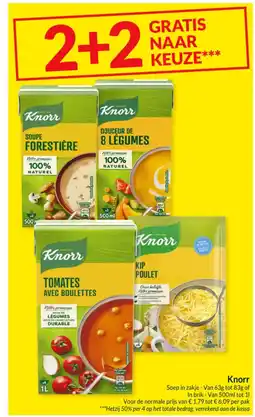 Intermarché Knorr aanbieding