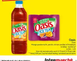 Intermarché Oasis Thee aanbieding